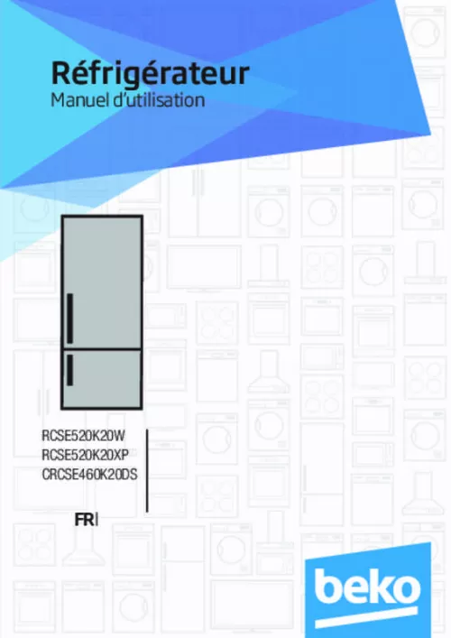 Mode d'emploi BEKO CRCSE343K20DXB