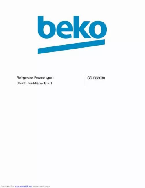 Mode d'emploi BEKO CS134020