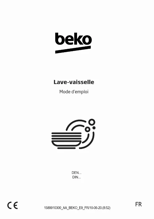 Mode d'emploi BEKO DEN4444XR