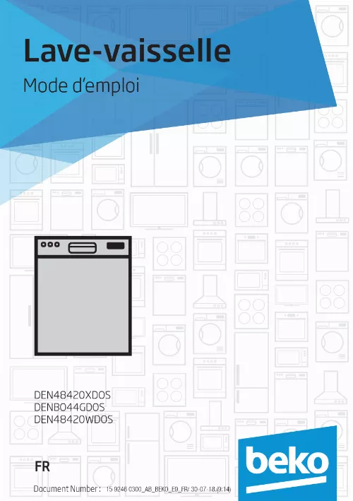 Mode d'emploi BEKO DEN48420XDO