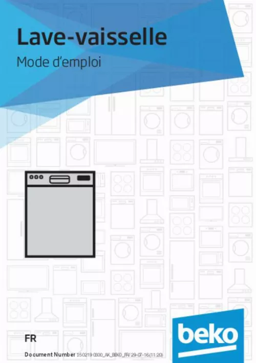 Mode d'emploi BEKO DFN28322S