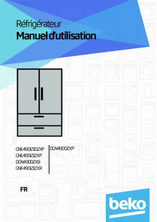 Mode d'emploi BEKO DGN490DZXB