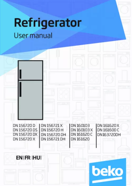 Mode d'emploi BEKO DN156720D