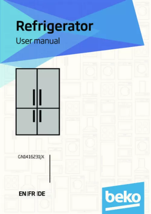 Mode d'emploi BEKO GN1416231ZX