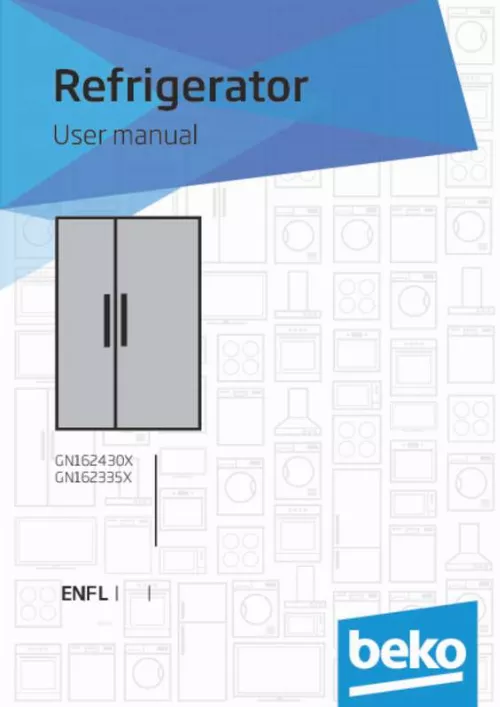 Mode d'emploi BEKO GN162531ZFX