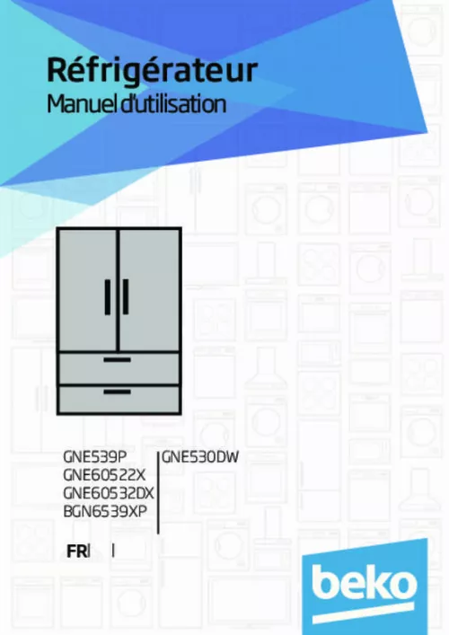 Mode d'emploi BEKO GNE60530X