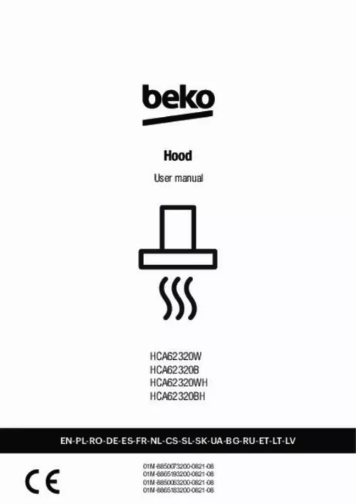 Mode d'emploi BEKO HCA62321B