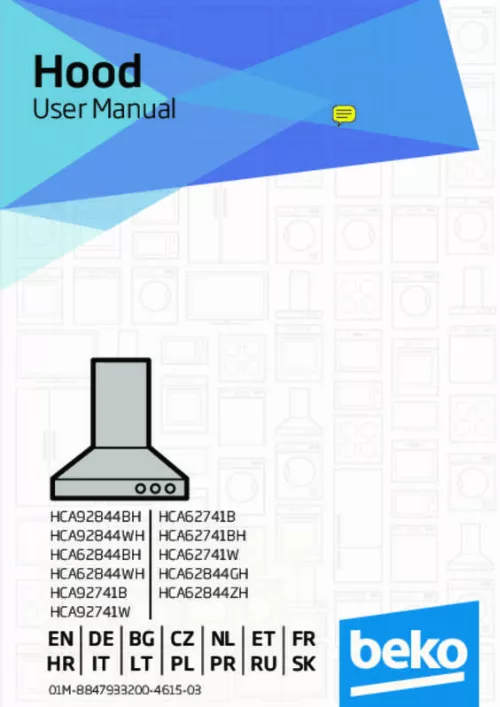 Mode d'emploi BEKO HCA92741B