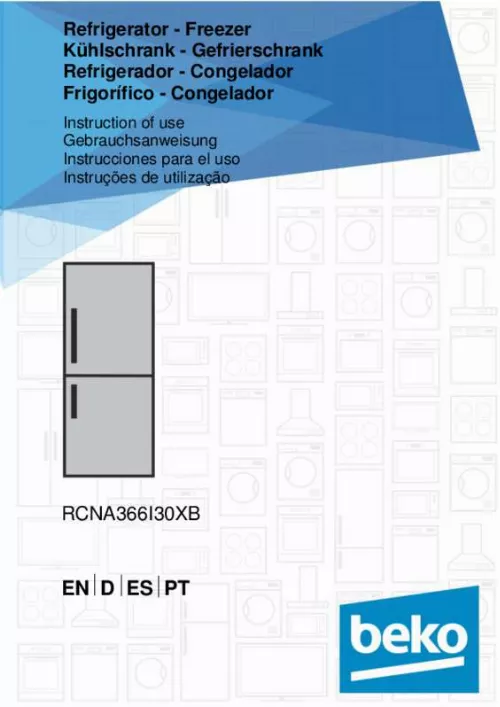 Mode d'emploi BEKO RCNA366I30W