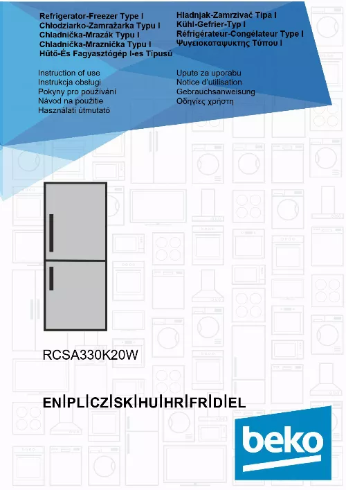 Mode d'emploi BEKO RCSA330K20W