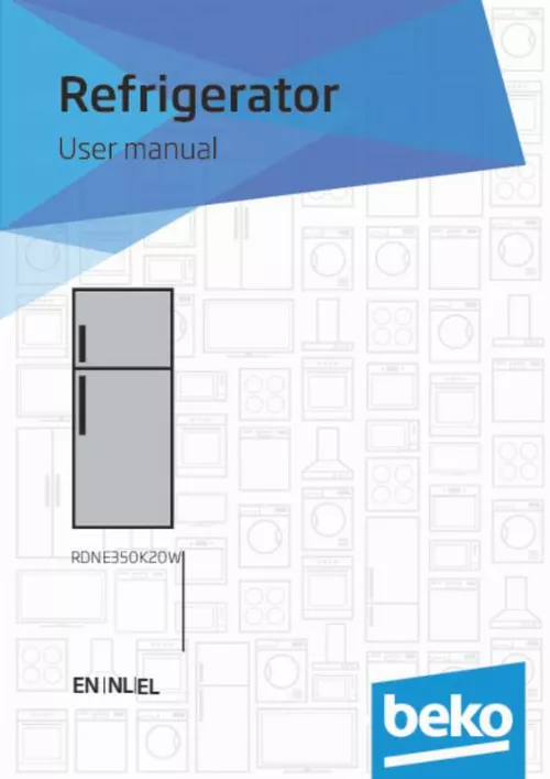 Mode d'emploi BEKO RDNE350K20W