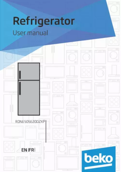 Mode d'emploi BEKO RDNE455E20B