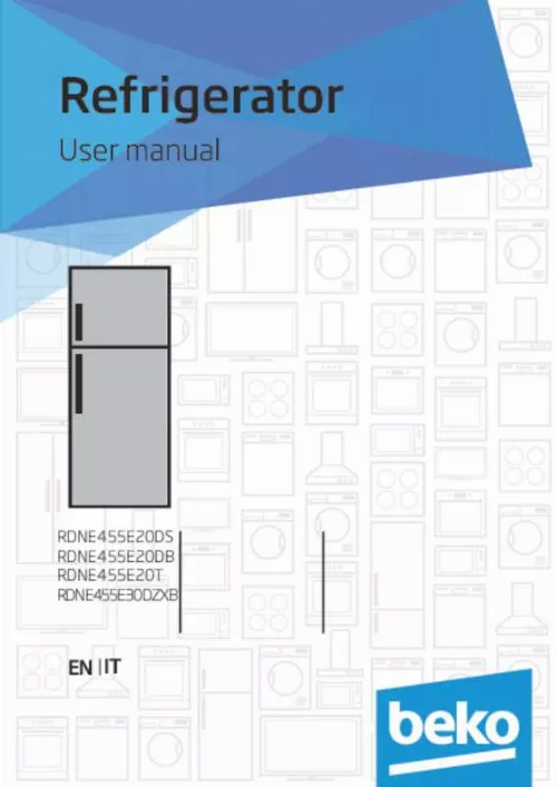 Mode d'emploi BEKO RDNE455E20X
