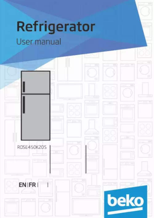 Mode d'emploi BEKO RDSE450K20S