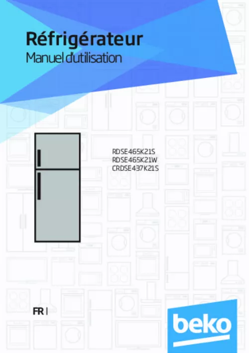 Mode d'emploi BEKO RSSE445K21X