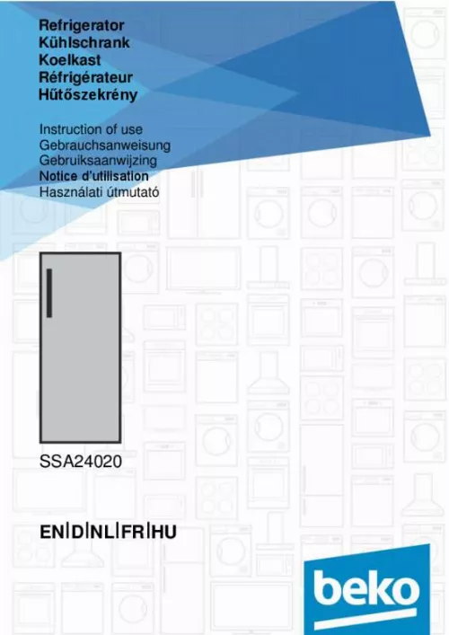 Mode d'emploi BEKO SSA24020