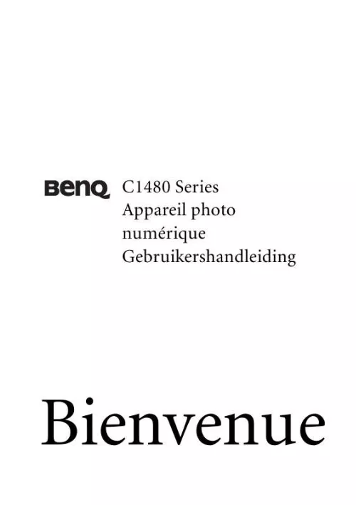 Mode d'emploi BENQ C1480