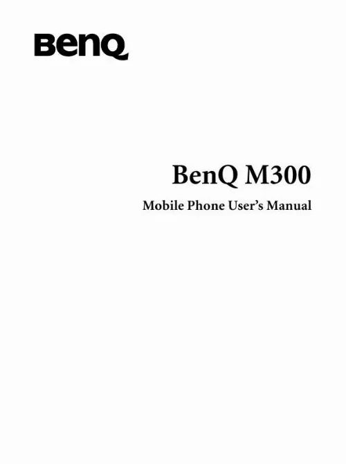 Mode d'emploi BENQ M300