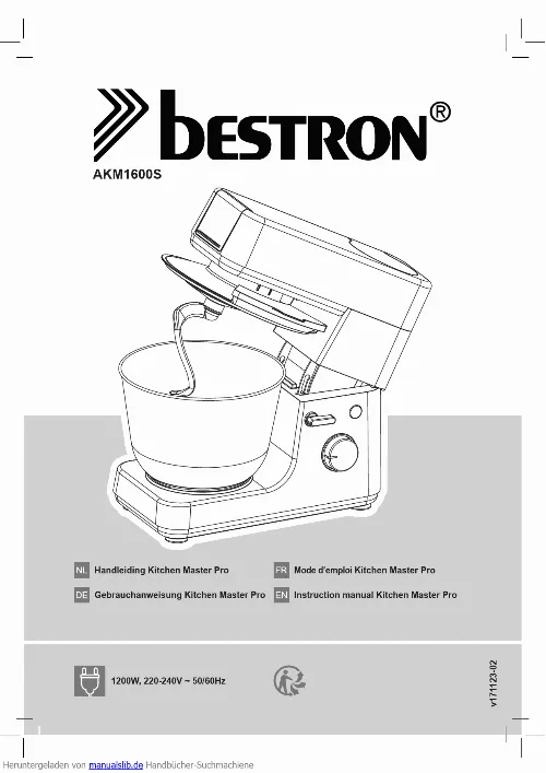 Mode d'emploi BESTRON AKM1200