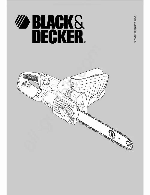 Mode d'emploi BLACK & DECKER GK1635