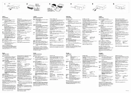 Mode d'emploi BLAUPUNKT CDC-A08 C