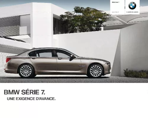 Mode d'emploi BMW 740D