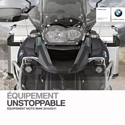 Mode d'emploi BMW ÉQUIPEMENTS ET ACCESSOIRES MOTO