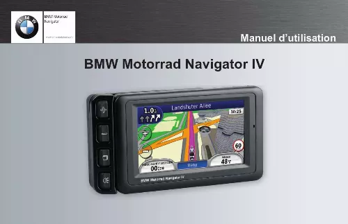 Mode d'emploi BMW NAVIGATOR IV