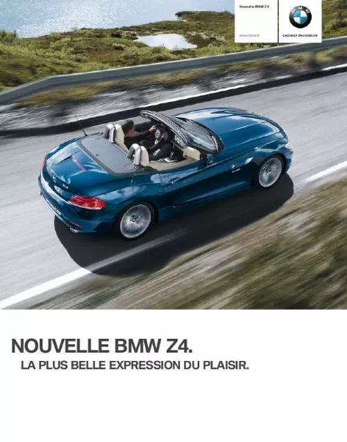Mode d'emploi BMW Z4 ROADSTER
