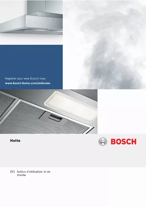 Mode d'emploi BOSCH DFL063W50