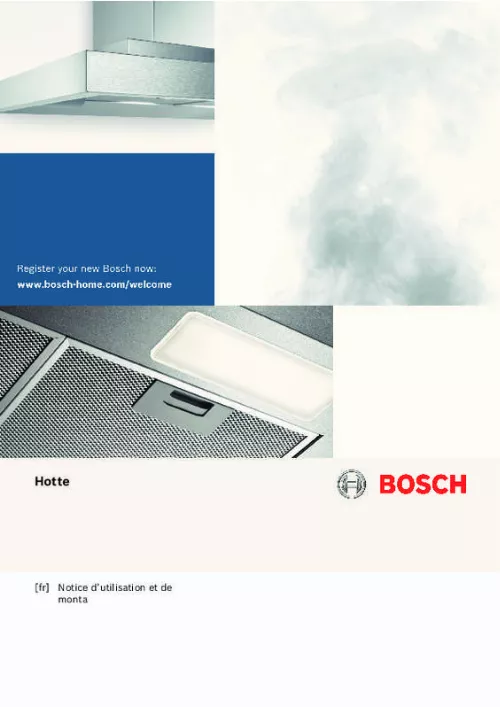 Mode d'emploi BOSCH DFL064A51