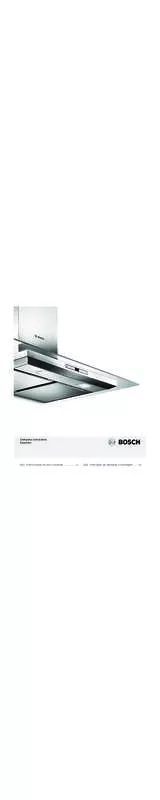 Mode d'emploi BOSCH DWB067A50