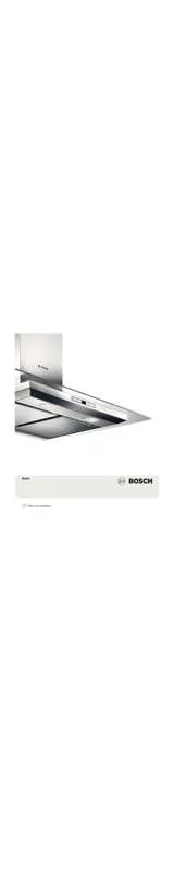 Mode d'emploi BOSCH DWW06W420