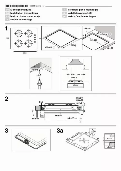 Mode d'emploi BOSCH POP616B81E