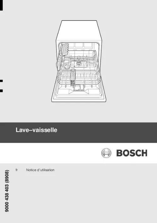 Mode d'emploi BOSCH SKS60E12EU