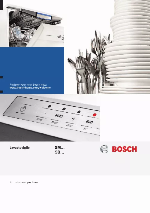 Mode d'emploi BOSCH SMS41D08EU