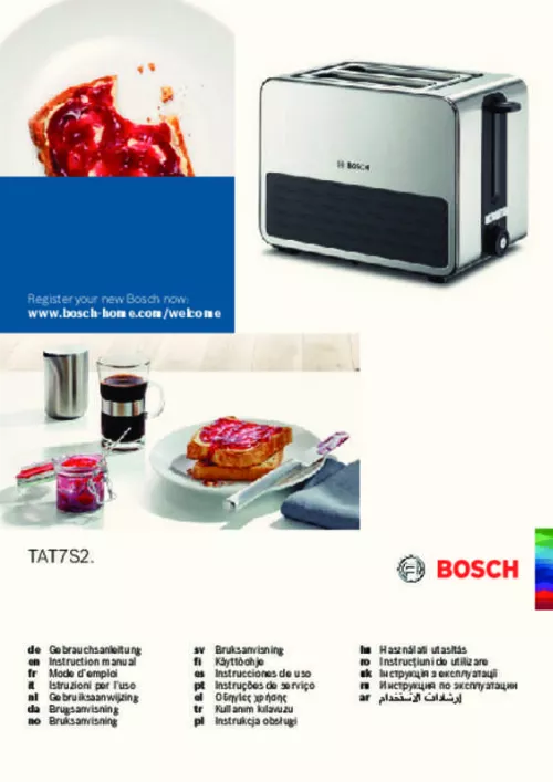 Mode d'emploi BOSCH TAT7S25