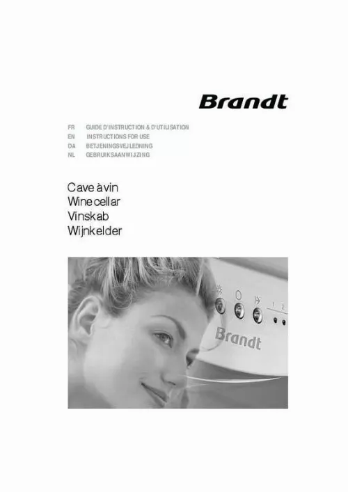 Mode d'emploi BRANDT CX5201