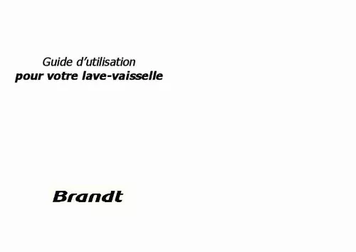 Mode d'emploi BRANDT P4510-2