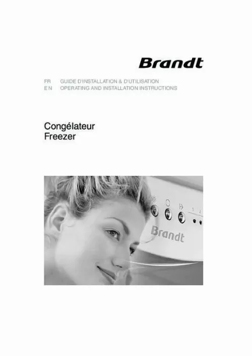 Mode d'emploi BRANDT UL2022