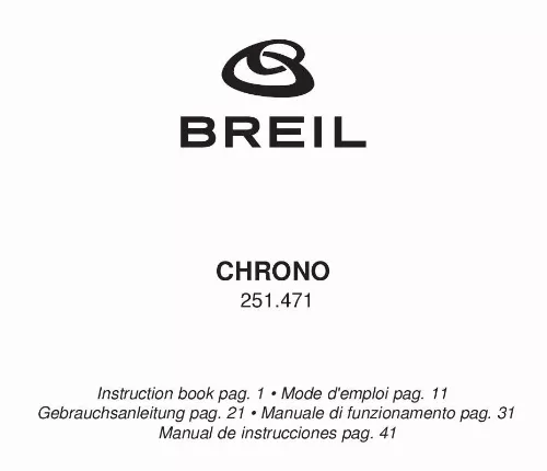 Mode d'emploi BREIL 251.471