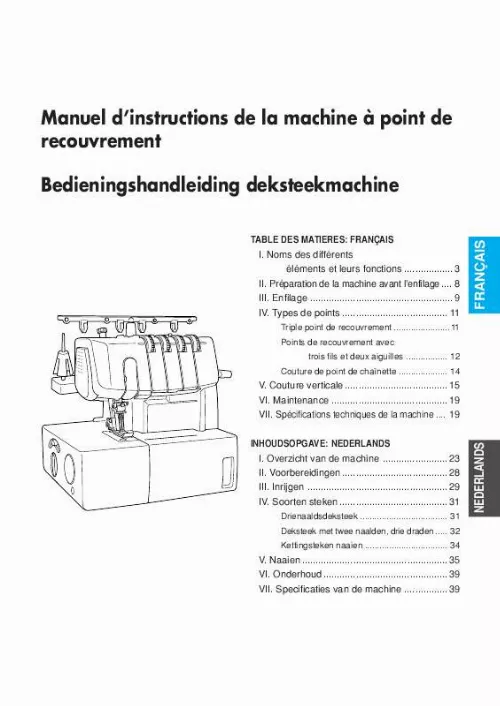 Mode d'emploi BROTHER 2340CV