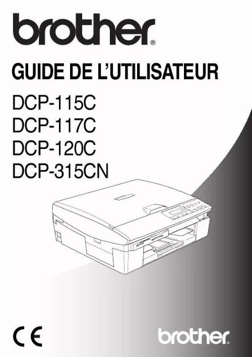 Mode d'emploi BROTHER DCP-115C