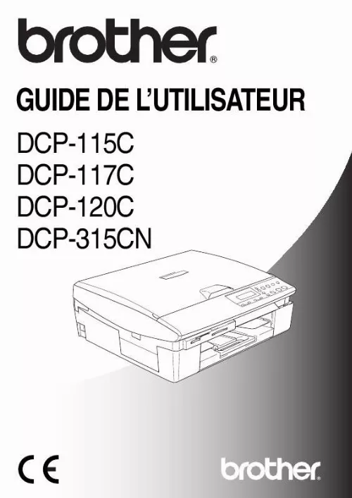 Mode d'emploi BROTHER DCP-117C