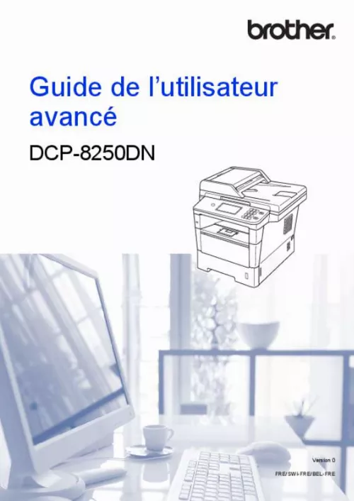 Mode d'emploi BROTHER DCP-8250DN