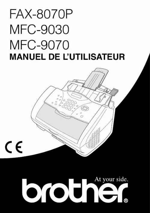 Mode d'emploi BROTHER MFC-9030