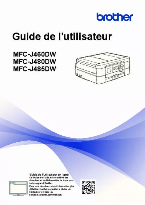 Mode d'emploi BROTHER MFC-J480DW