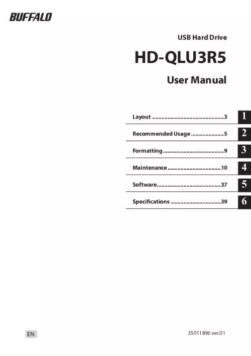 Mode d'emploi BUFFALO HD-QLU3 DRIVESTATION QUAD USB 3.0