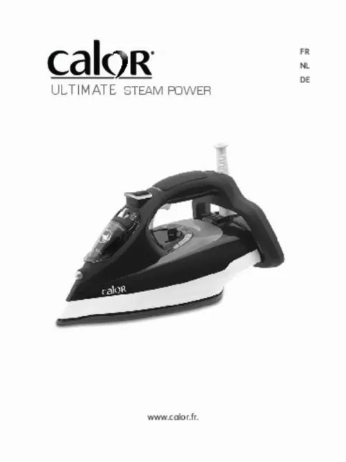 Mode d'emploi CALOR FV9601C0 ULTIMATE STEAM POWER