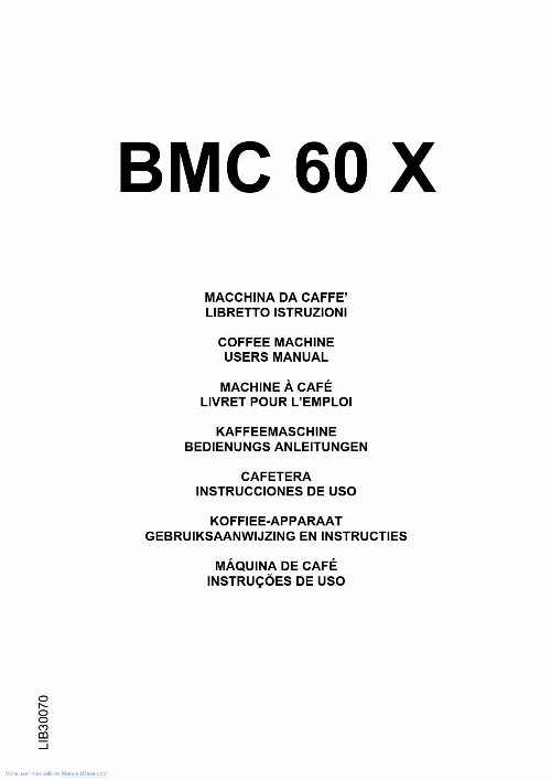 Mode d'emploi CANDY BMC60X